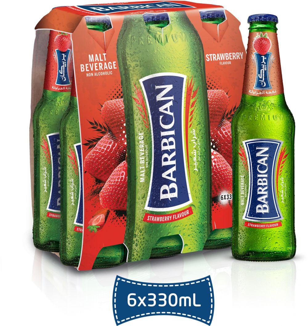 BUY Barbican Strawberry, Malt Beverage, 6x330 ml