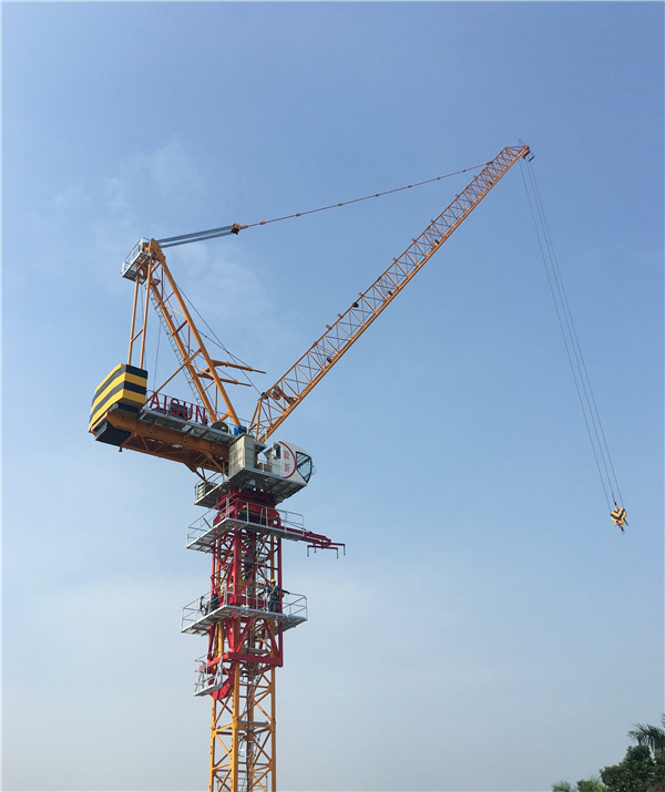 High Efficiency QTD260(TCR5531) Luffing tower crane Maxload 12t or 16t or 18t