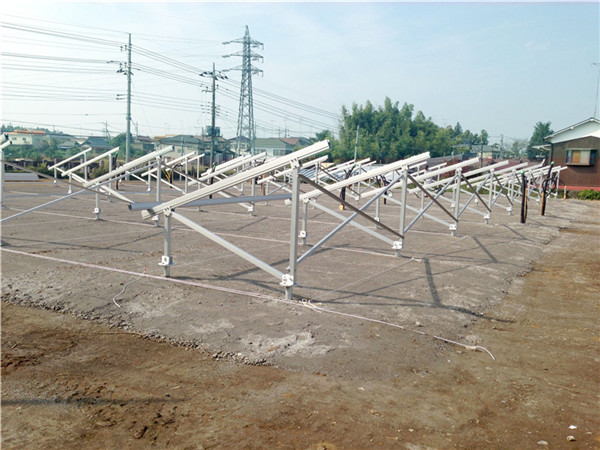 China supplier aluminum commercial solar pv ground systems