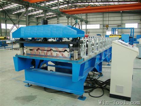 metal wall panel roll forming machine