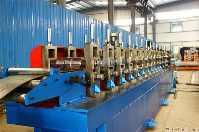 electrical cabinet post roll forming machine