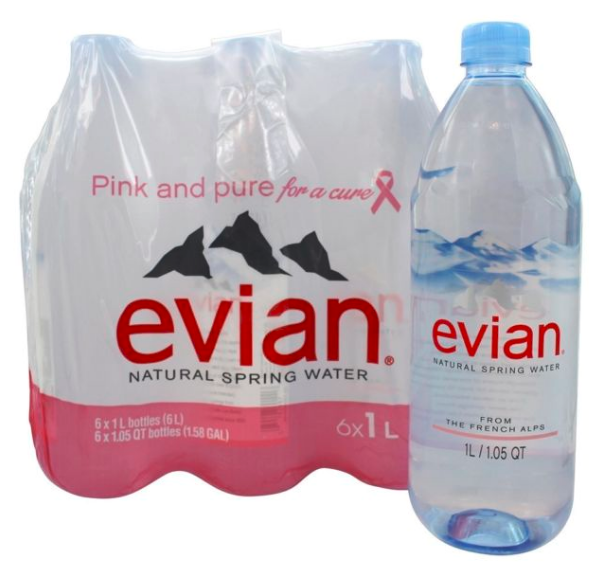 EVIAN MINERAL SPRING WATER