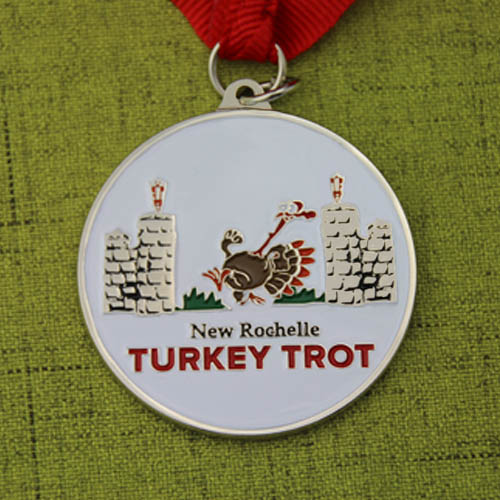 Cheap Medals | Turkey Trot Customized Run Medals