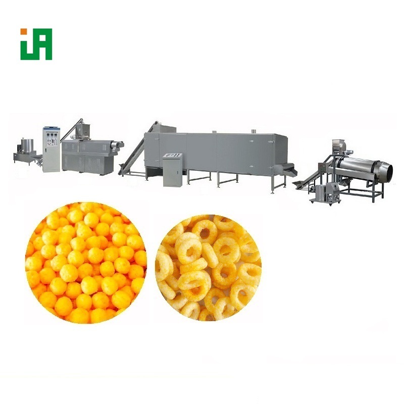 Flavored Bite Size Savoury Snack Food Processing Equipment