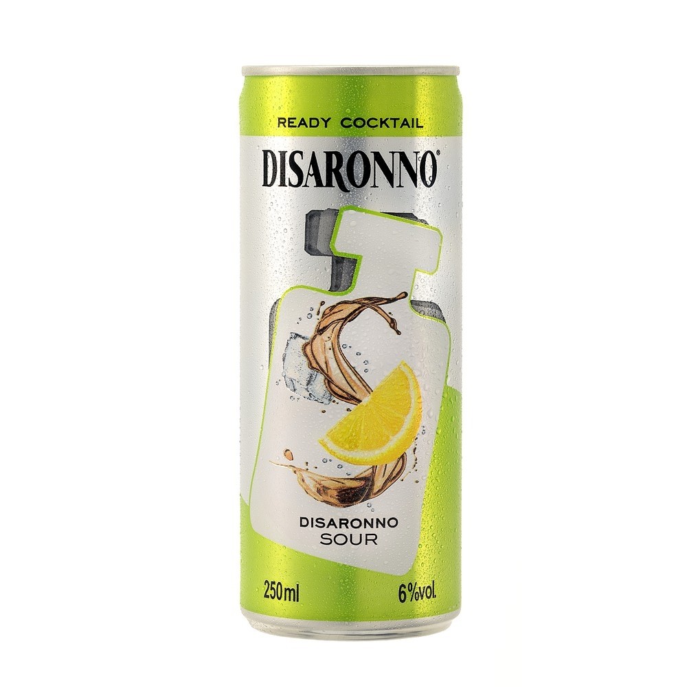 Disaronno Amaretto Sours RTD 250ml Can 250ml / 6%