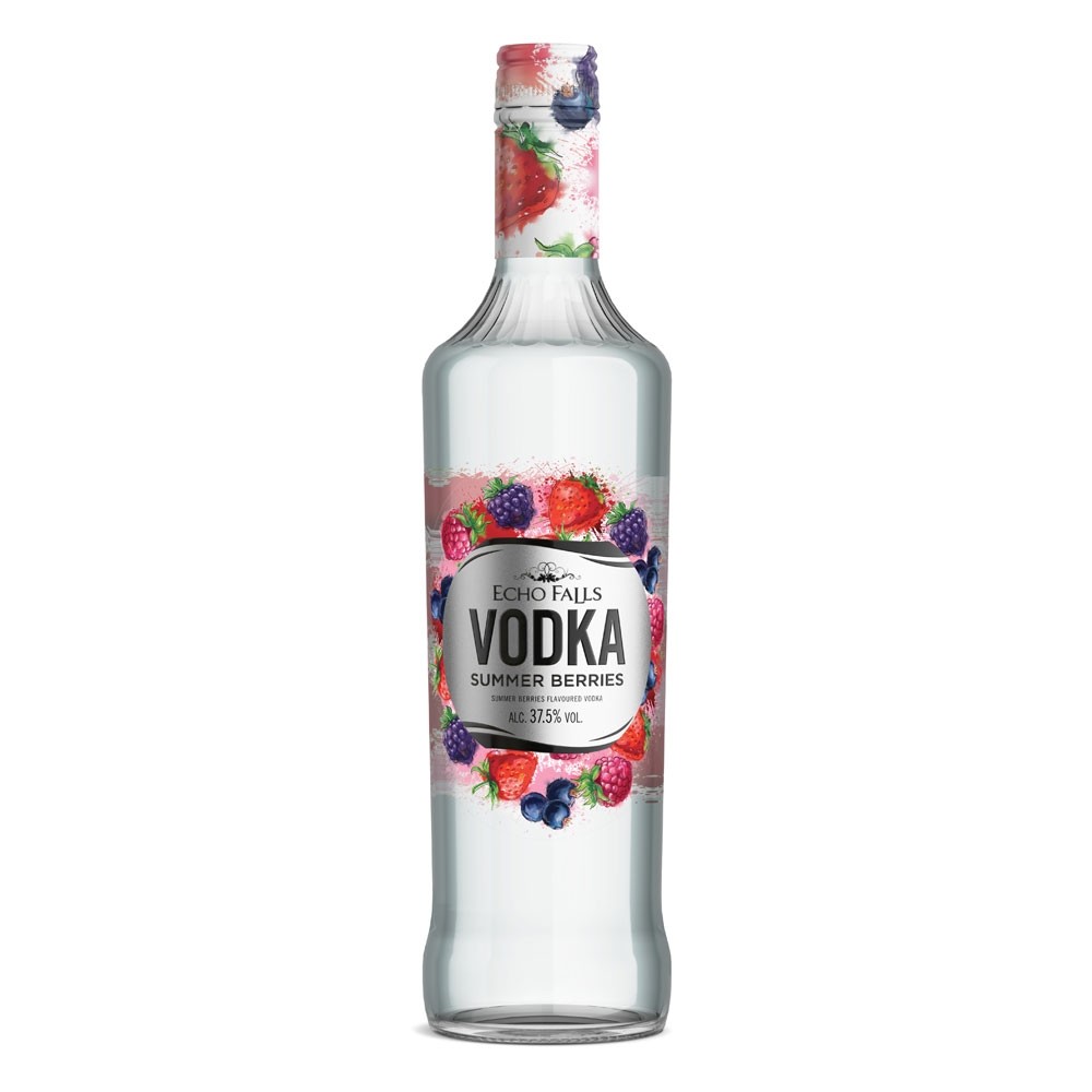 Buy Echo Falls Summer Berries Vodka 70cl 700ml / 37.5%