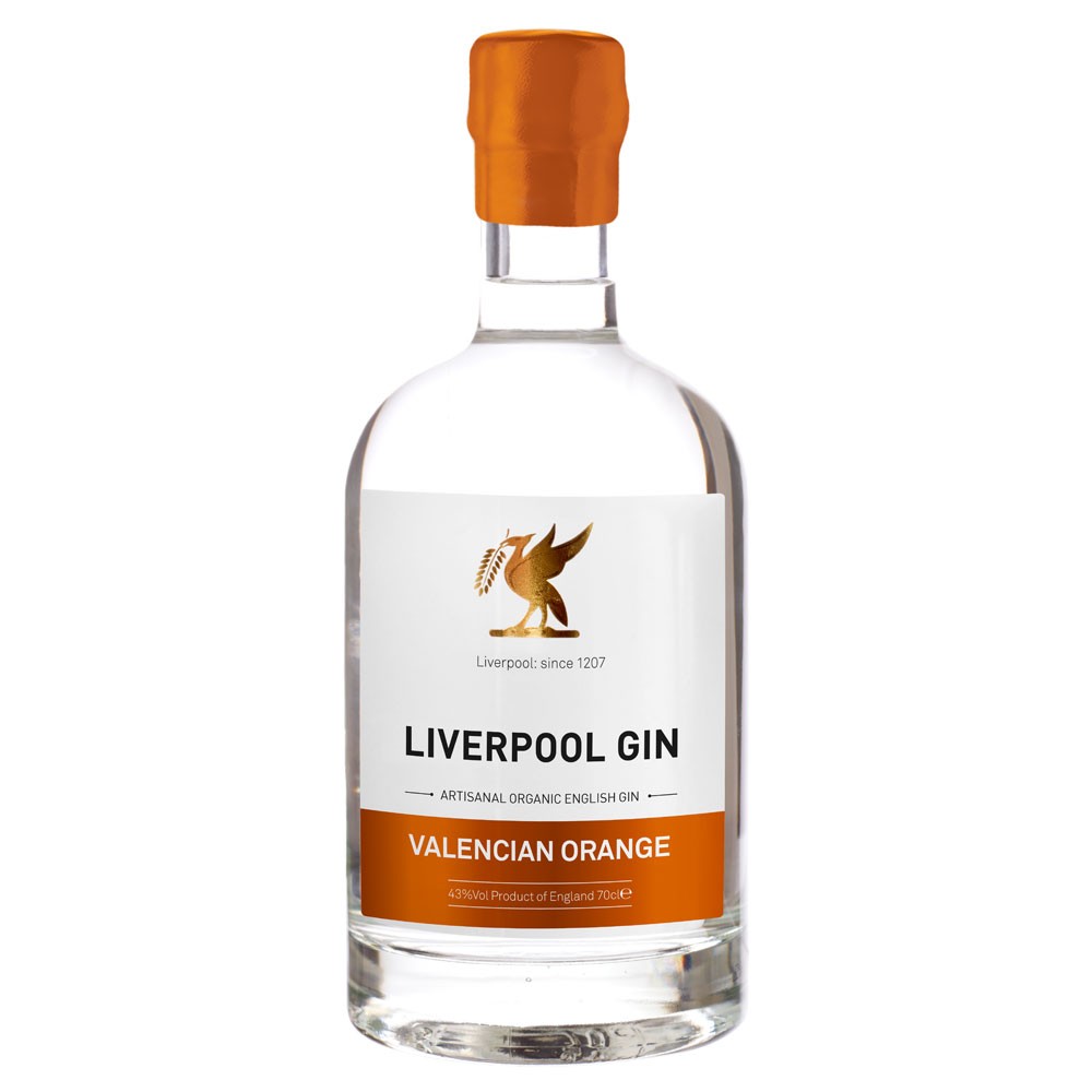 Liverpool Gin Valencian Orange 70cl 700ml / 42%