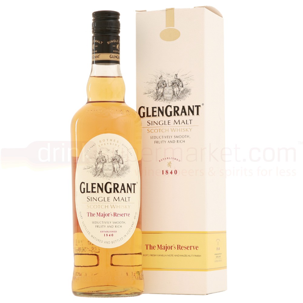 Buy Glen Grant The Majors Reserve Whisky 70cl Speyside Single Malt Scotch Whisky 700ml / 40%