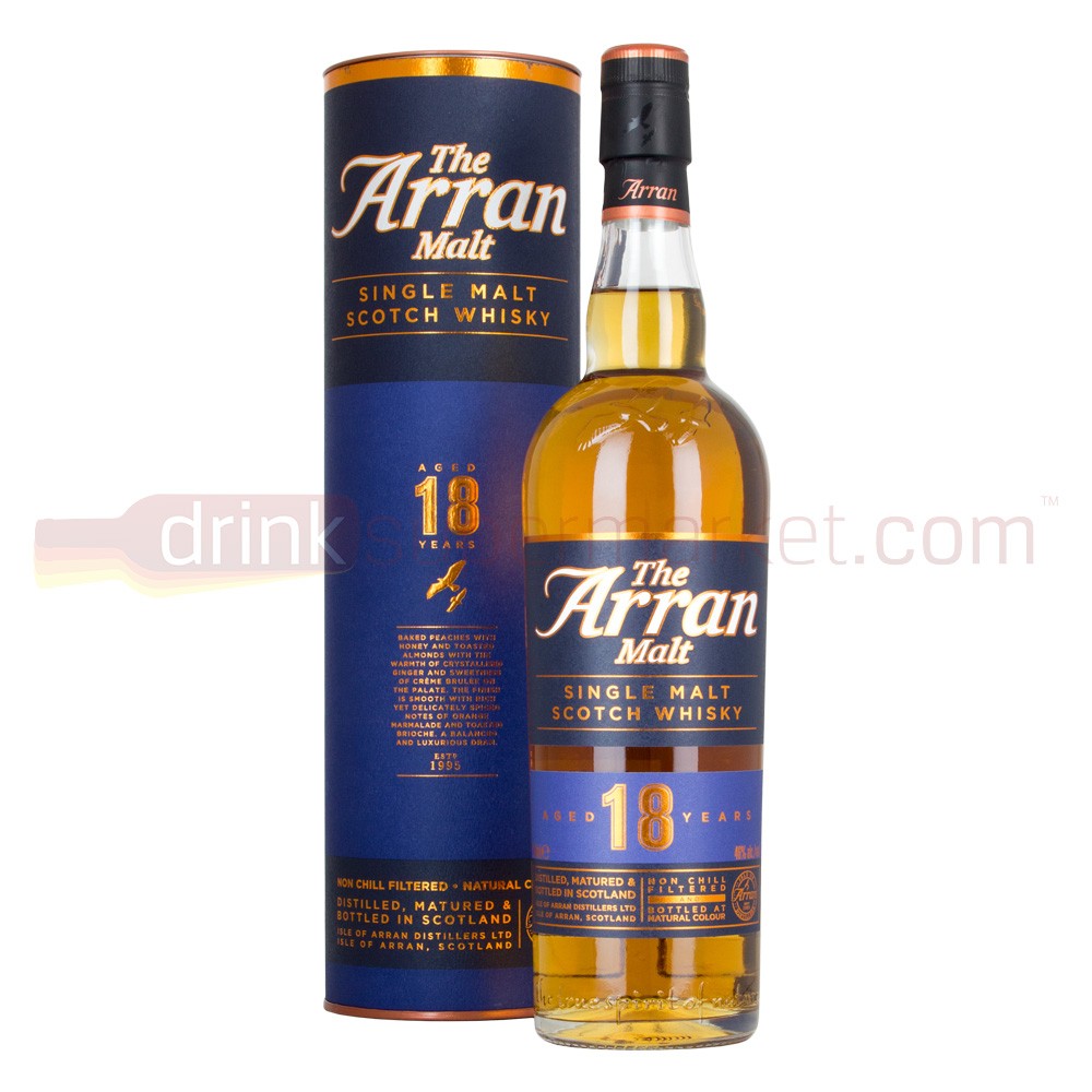 Arran 18 Year Whisky 70cl Single Malt Scotch 700ml / 46%