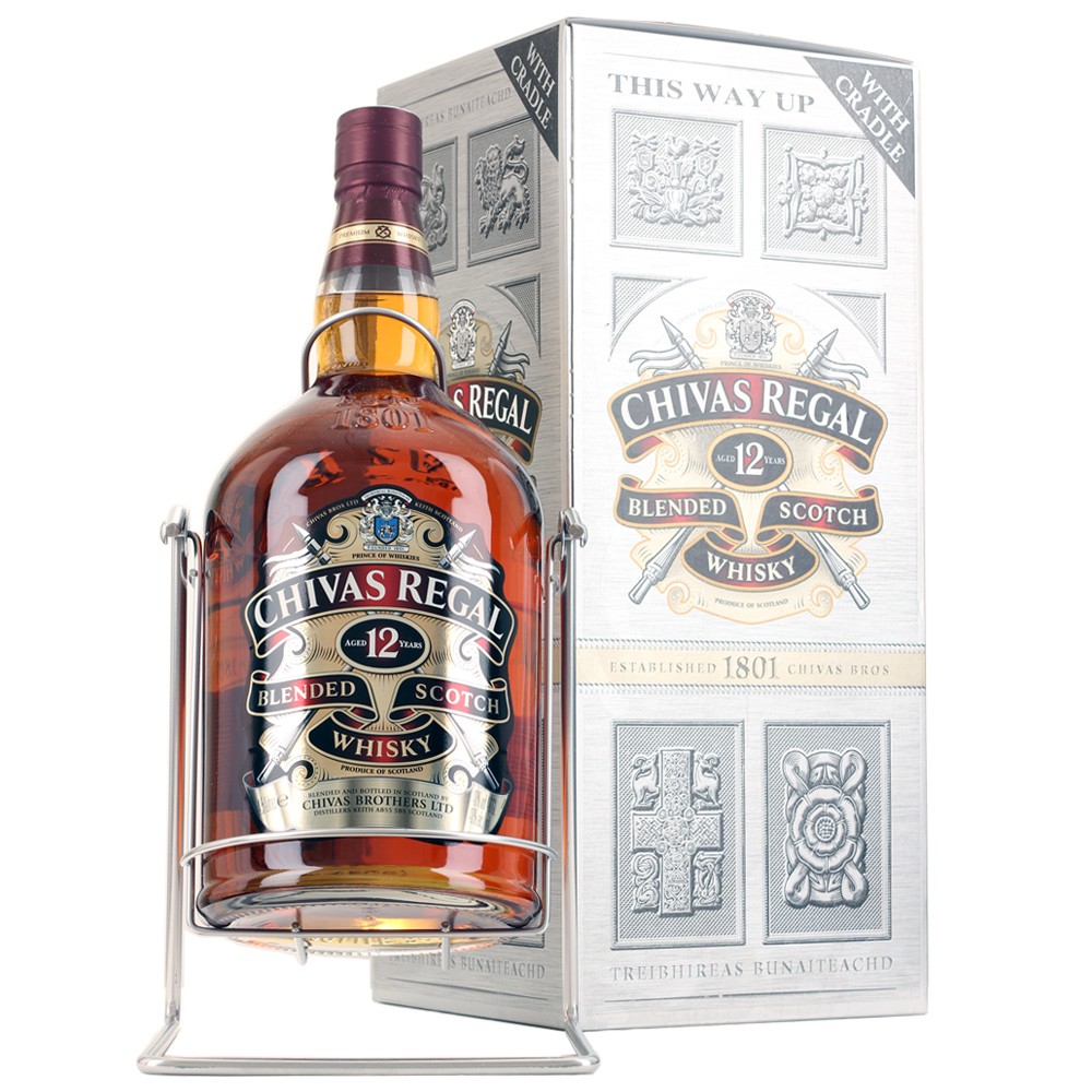 Chivas Regal 12 Year Whisky 4.5Ltr Rehoboam Blended Scotch Whisky 4.5Ltr Rehoboam / 40%