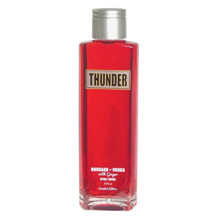 Buy Thunder Rhubarb And Ginger Vodka Spirit Drink 70cl 700ml / 29.9%