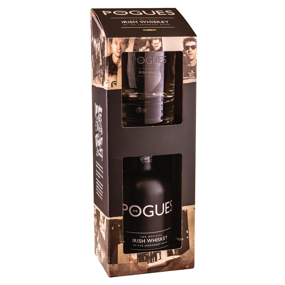 The Pogues Irish Whiskey Gift Pack 20cl Gift Pack With Glass 200ml / 40%