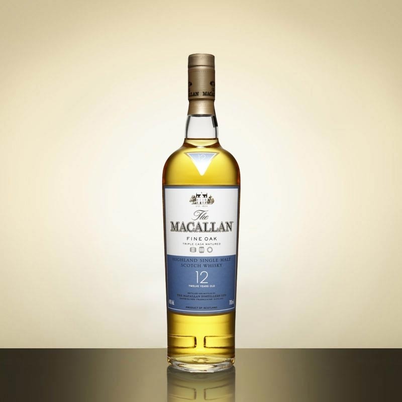 Macallan 12 Year Fine Oak Whisky 35cl Speyside Single Malt Scotch Whisky 350ml / 40%