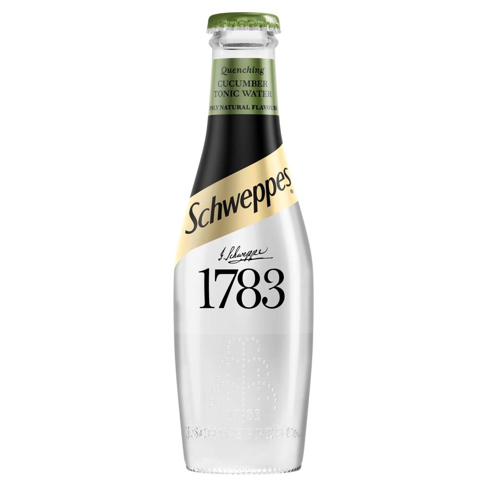 Buy Schweppes 1783 Cucumber Tonic Water 200ml