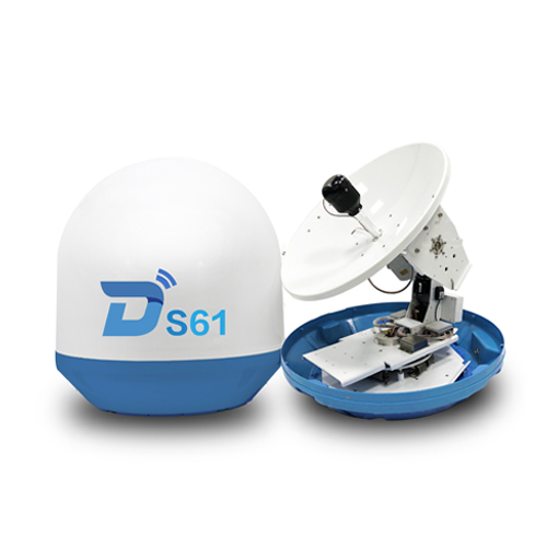 Ditel S61 63cm 3-axis ku band outdoor digital marine satellite tv antenna dish antenna