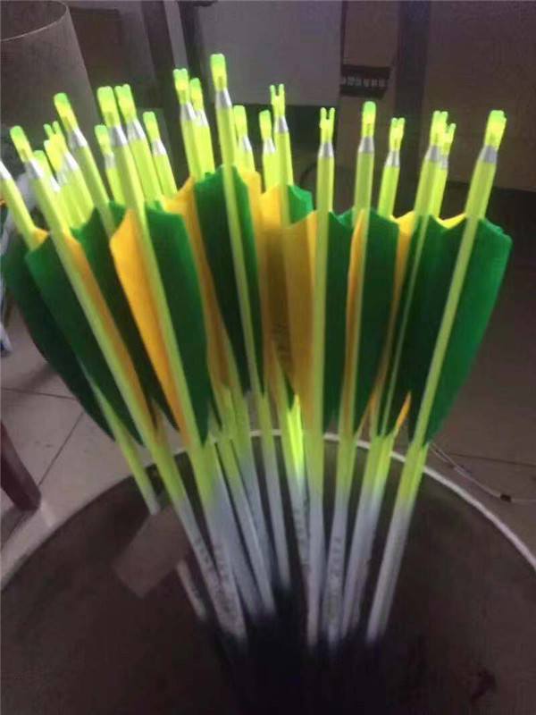 Colored pure carbon arrow shaft direct selling