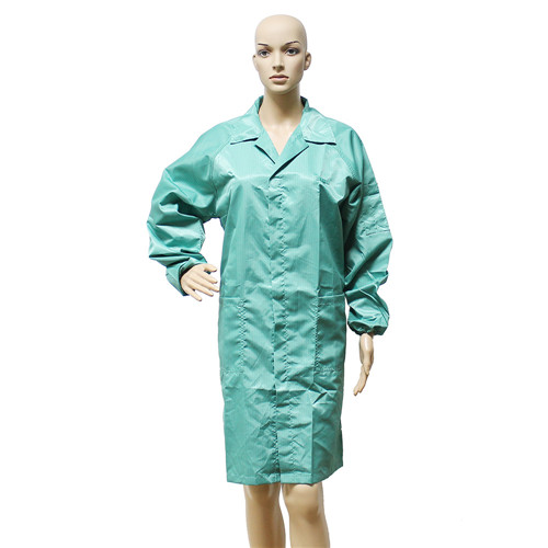 Hot sale high quality soft new design Cleanroom Clothes ESD Suit Uniform Jackets T-shirt Coverall Antistatic Smock Overcoat wholesale