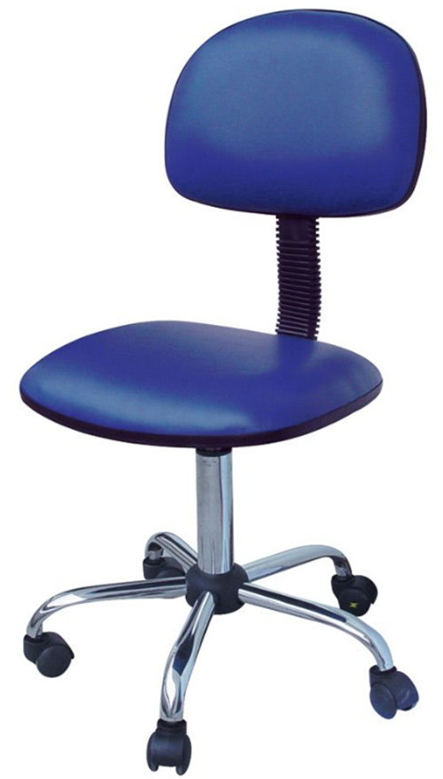 high quality good looking Antistatic Adjustable Cleanroom Stainless Steel Plastic Laboratory ESD Chair manufacture