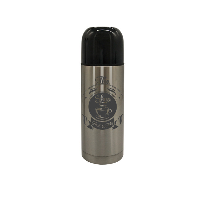 Male and female children portable bullet stainless steel vacuum cup customized gift printed logo -0.35L/0.50L