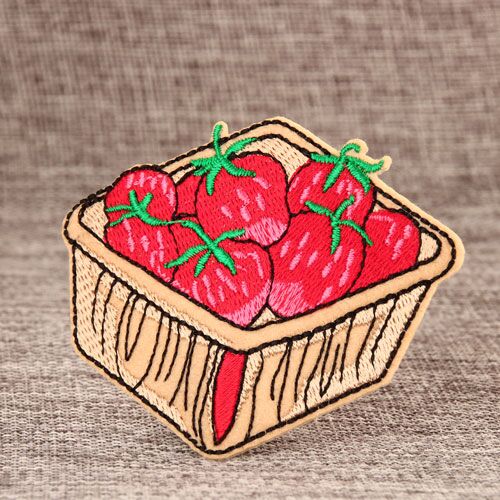 A Basket of Apples Custom Patches Online