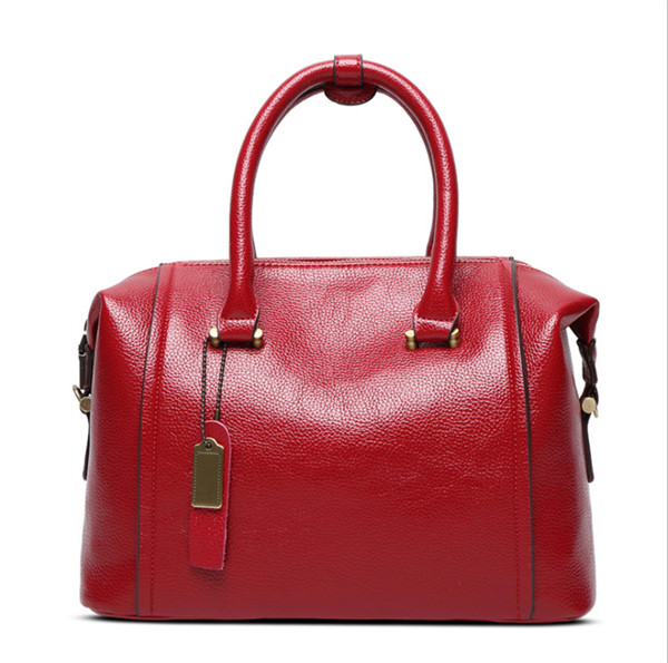 OEM Handbag manufacturer Vintage Tote shoulder bag fashion Style PU leather handbags 
