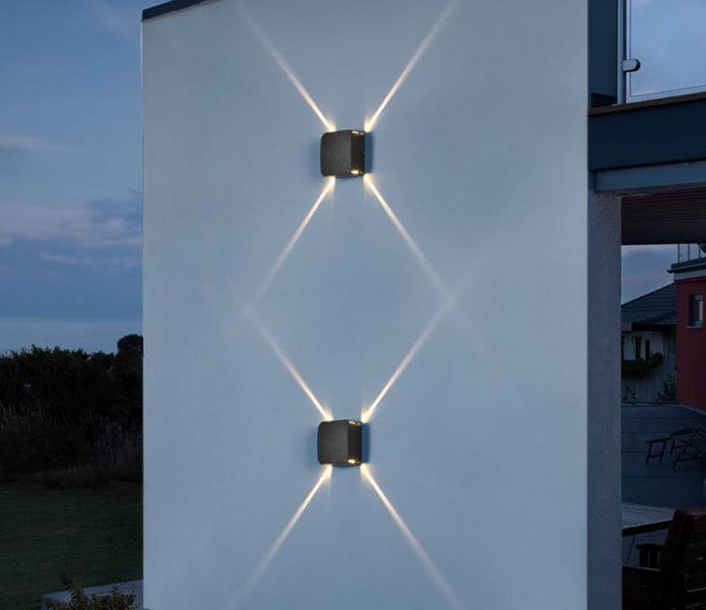 Hotel Restaurant Fixtures Modern Led wall light outdoor Lamp