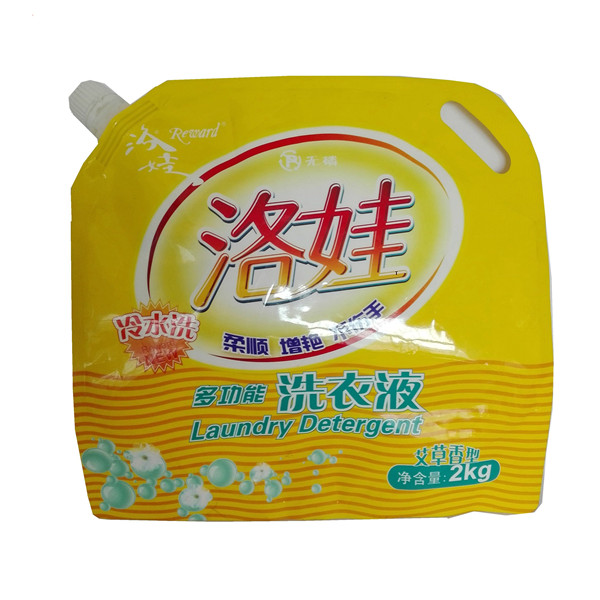 Exquisite Quality Customized Laminated Liquid Detergent Bag