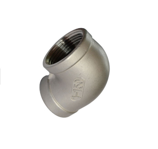  Stainless steel precision casting 90 degree internal thread Elbow
