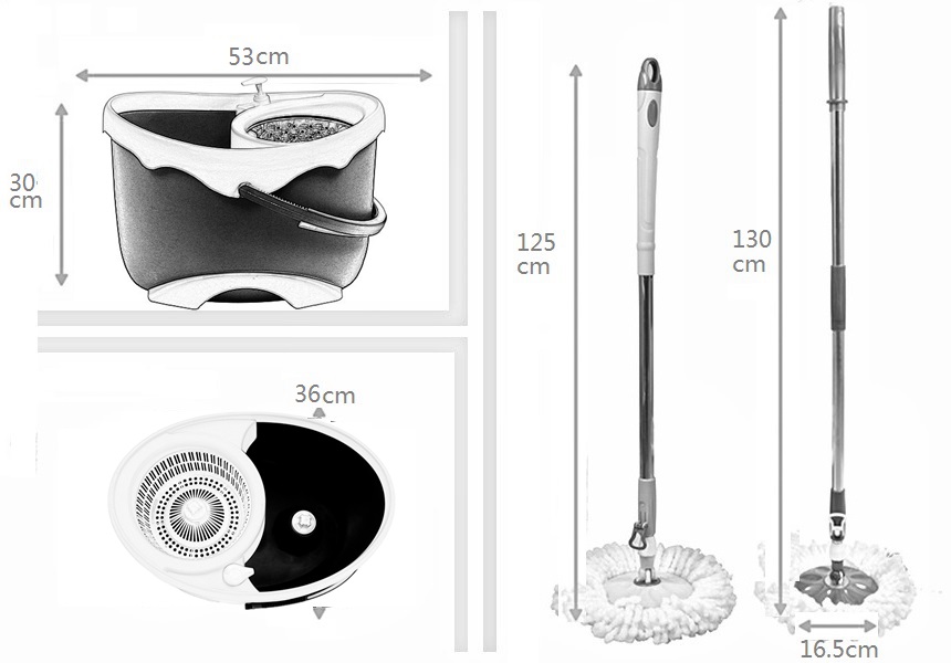 KXY-ZX Deluxe 360 spin mop,Best Selling 360 Spin Mop With Wheels,Deluxe 360 Spin Mop With Wheels,360 Spin Mop With Foot Pedal Supplier