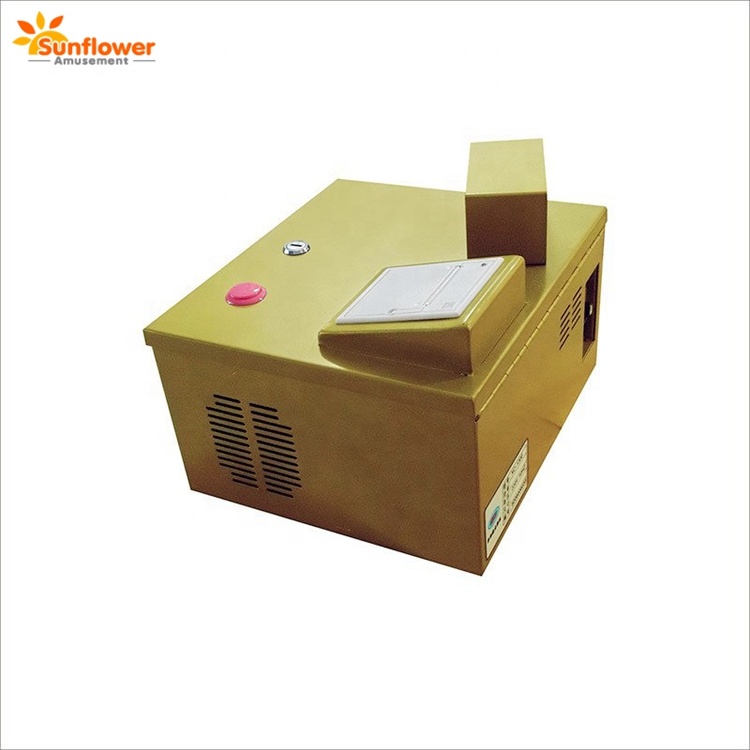 Arcade game ticket counter,ticket eater with automatic gift box