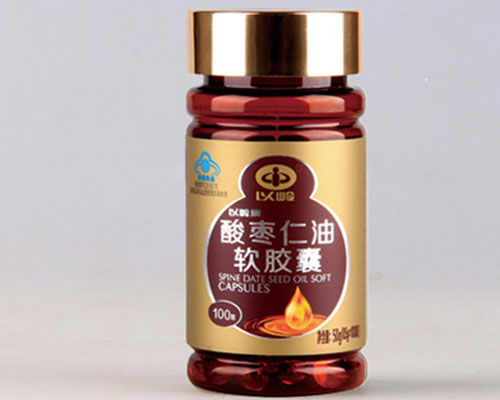 Jujube Seed Oil Supplement Soft Capsule