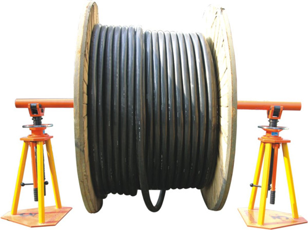 high quality hydraulic cable drum jack stand