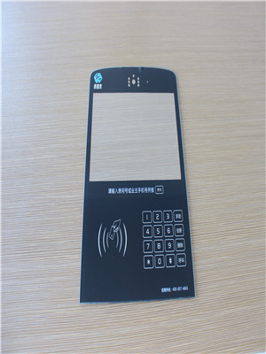 access security control panel tempered glass