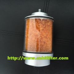 Dehydrating Transformer breather air filter with silicia gel by china manufacture