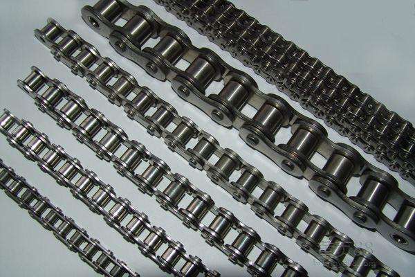 Carbon steel short pitch heavy duty roller chains