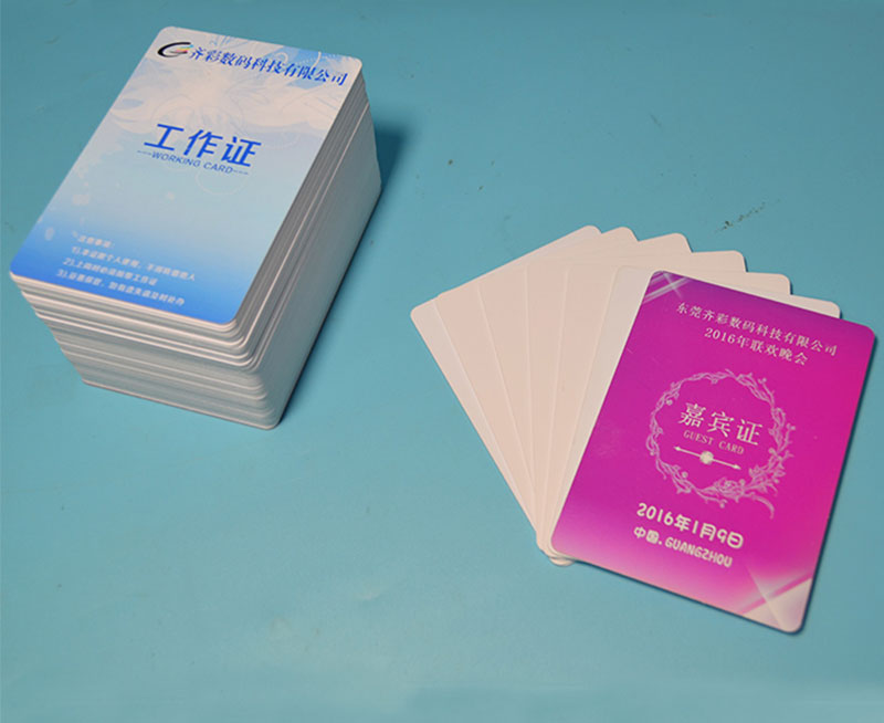  Custom Business Membership ID Card 70x100mm 80x120mm