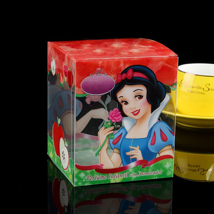 Customize Clear PET plastic display doll packaging box with color printing