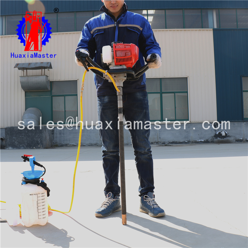 4.Backpack portable diamond core drill rig / rock drill for Geological exploration
