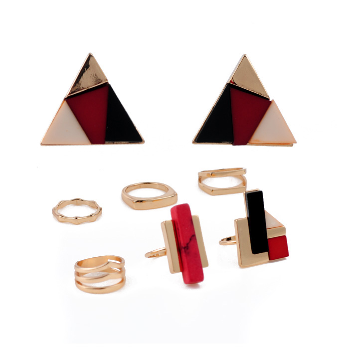 Dange Drop E06-19112  Fashion drop earrings，Fashion jewelry sets，Stainless steel jewelry sets