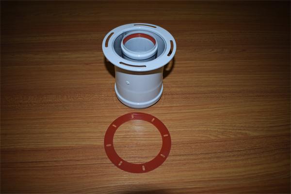 coaxial adaptor for boiler 60/100mm. 90 degree