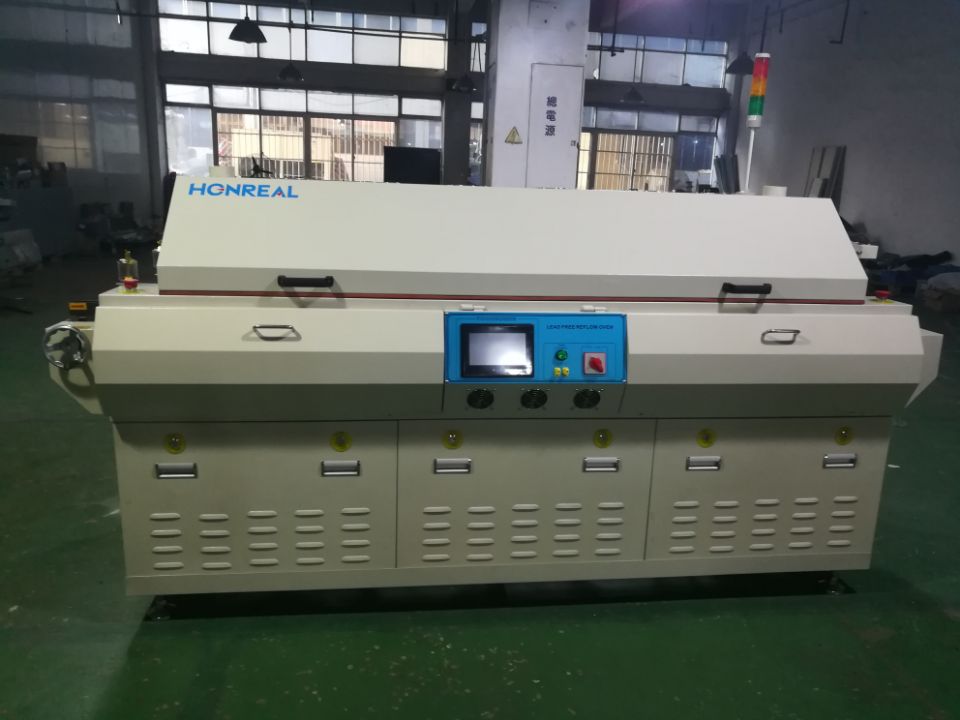 Factory Price SMT vacuum Lead Free Hot Air Reflow oven for smt assembly line