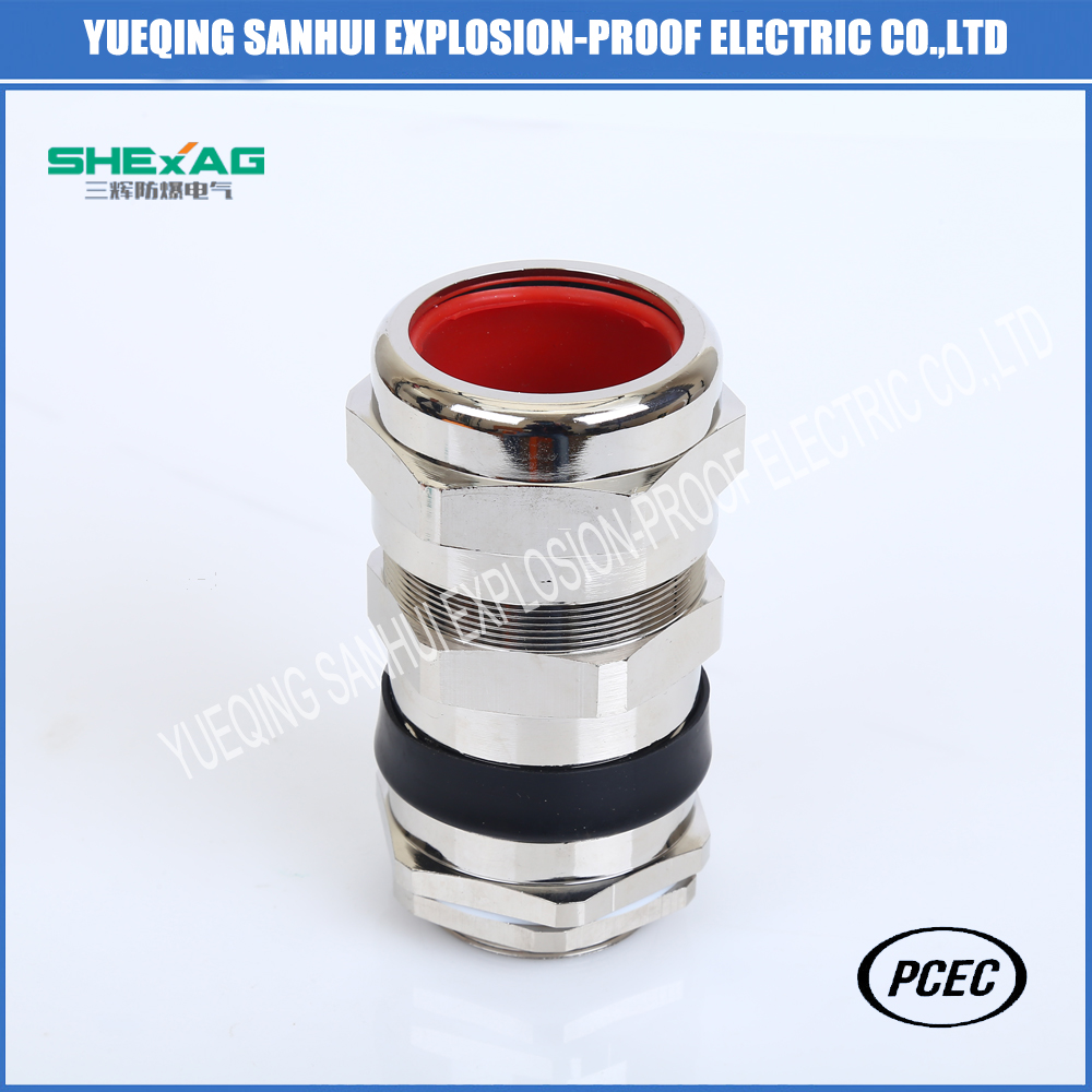 Manufacturer   waterproof explosion-proof  brass  cable gland