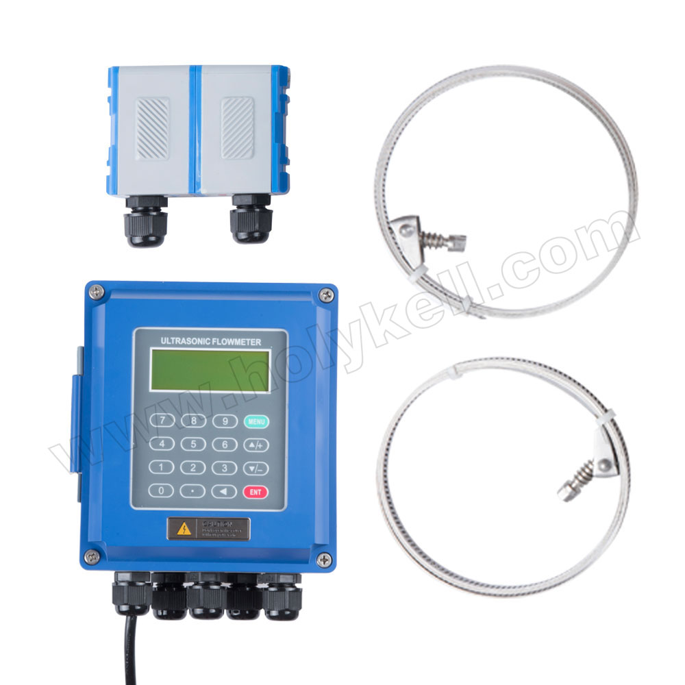 Holykell 15Mm-6000Mm China Portable Ultrasonic Water Flow Meter