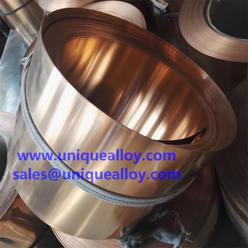 Alloy 25 Beryllium Copper Strip 
