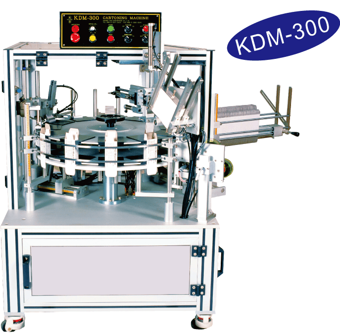 Полуавтоматическая машина для упаковки в картонные коробки KDM-300