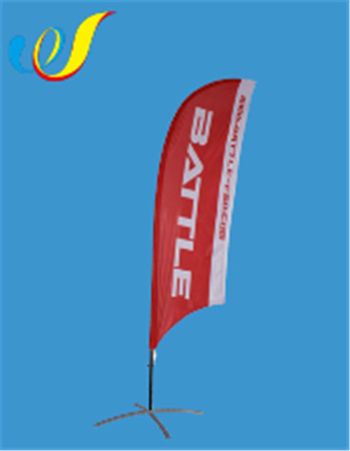 China high quality factory price Display Flag-Concave Feather Banners manufacture