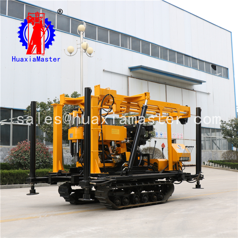 XYD-130 crawler hydraulic core drilling rig