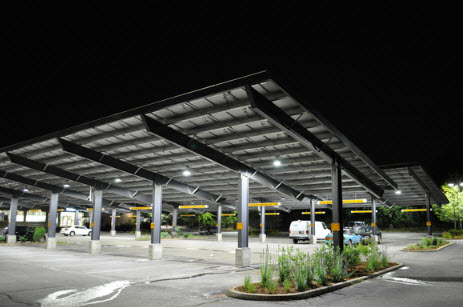 Solar ground mounting system for ongrid and off-grid solar carport/ car parking