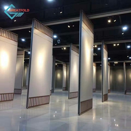 Free Design Wood folding partition wall for meeting rooms modern office