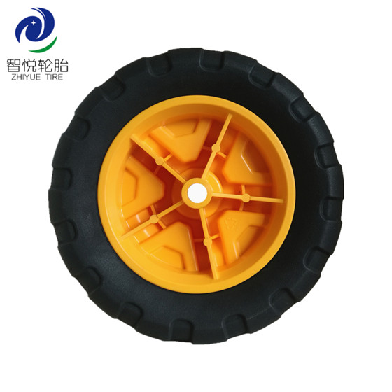 High quality rubber tires 8 inch semi pneumatic rubber wheel for rolley generator tool cart